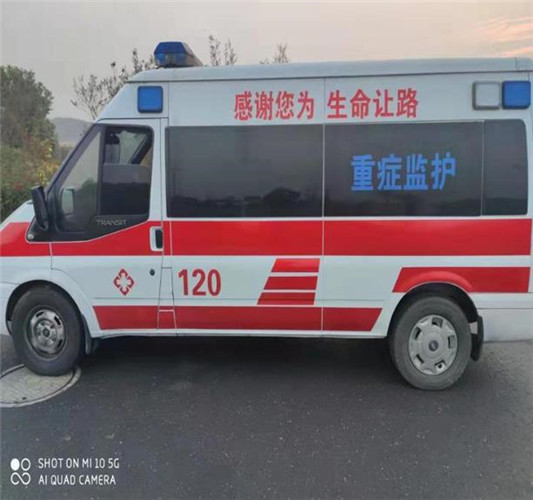 望奎救护车出租服务案例3
